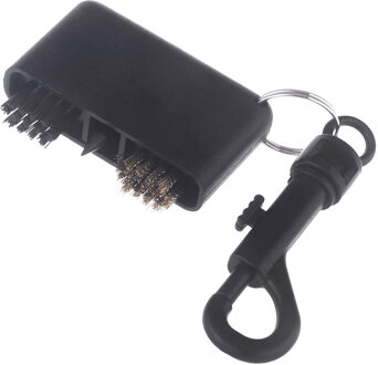 3-In-1 Golf Club Brush Golf Slot Borstel Draagbare Golf Putter Wedge Bal Slot Cleaning Kit schoonmaken Tool Gof Accessoires