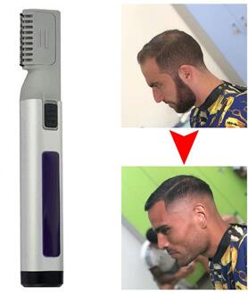 3 In 1 Haar Trimmer Razor Kam Handheld Tondeuse Fout Proof Doen Het Zelf Kapsel Haar Baard Snijgereedschap voor Mannen Beauty