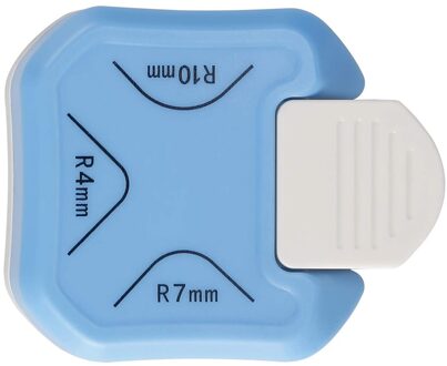 3 In 1 Hoek Punch Voor Fotokaart Papier 4/7/10Mm Hoeksnijder Rounder Papier Punch; kleine Afgeronde Snijgereedschap