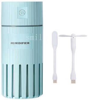 3 In 1 Luchtbevochtiger 320Ml Usb Mini Ultrasone Essentiële Aroma Diffuser blauw 2