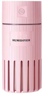 3 In 1 Luchtbevochtiger 320Ml Usb Mini Ultrasone Essentiële Aroma Diffuser roze 1