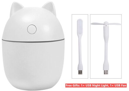 3 In 1 Luchtbevochtiger Etherische Olie Voor Home Auto Usb Fogger Mist Maker Met Led Night Lamp Usb fan Ons Auto Luchtbevochtiger 01