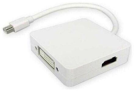 3-in-1 Mini DisplayPort to DP HDMI DVI Adapter Cable - small