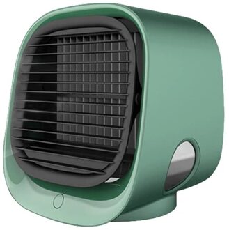 3-In-1 Mini Luchtkoeler Fan Desktop Airconditioner Met Nachtlampje Usb Water Koelventilator Luchtbevochtiger purifier Multifunctionele Fan