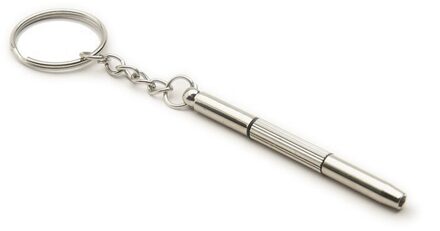 3-In-1 Mini Precisie Reparatie Schroevendraaier Multifunctionele Draagbare Optische/Bril/Zonnebril/Sieraden/Horloges met Sleutelhanger