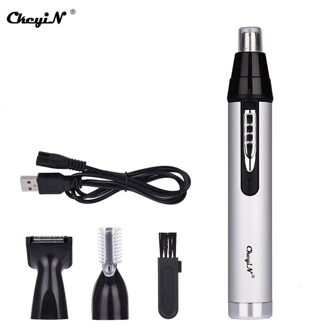 3 In 1 Mode Neus Oor Trimmer Elektrische Scheren Veilig Face Care Clipper Trimmer Voor Neus Haar Trimer Voor Man en Vrouw