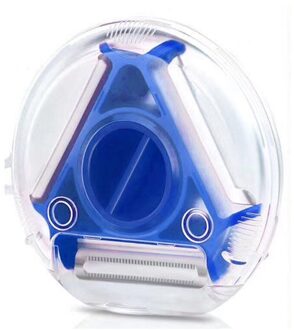 3 In 1 Multi Functie Drie Gebruik Roterende Opknoping Ronde Schaafmachine Dunschiller En Cutter licht grijs