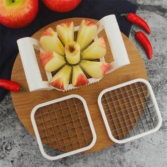 3 In 1 Multifunctionele Groente Fruit Slicer Rvs Franse Fry Cutter Grote Keuken Gereedschap Handleiding Aardappel Shredder