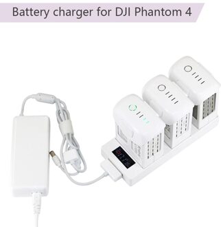3 In 1 Opladen Hub Battery Charger Voor Dji Phantom 4 Geavanceerde Pro V2.0 Drone Charger Met Led Digitale Display accessoire