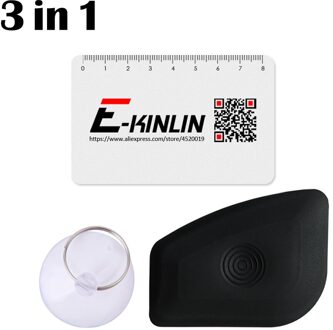 3 In 1 Plastic Demontage Spudger Pry Schop Open Tool Kaart Mobiele Telefoon Tablet Lcd-scherm Sucker Zuignap Opening gereedschap zwart