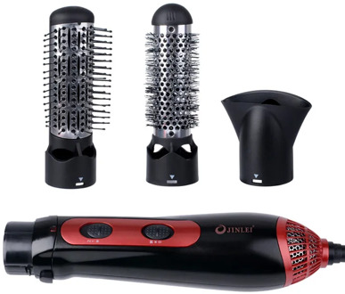 3 in 1 Professional Electric Hair Curler Roller Curling Iron Brush Concentrater Hair Dryer Comb Multifunctional Hot Arm Brush