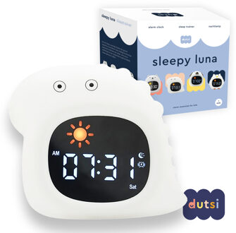 3-in-1 Slaaptrainer kinderen – Dino – Slaapwekker, Nachtlampje & White Noise
