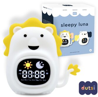 3-in-1 Slaaptrainer Kinderen – Leeuw – Slaapwekker, Nachtlampje & white noise