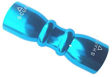 3 In 1 Snooker Pool Cue Tip Tool Biljartkeu Accessoires Shaper/Tapper/Beluchter blauw