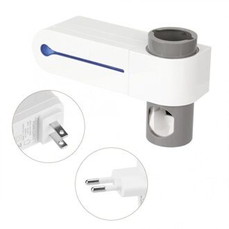3-In-1 Tandenborstel Sterilisator UV Desinfectie Tandenborstel Sterilisator Houder Cleaner EU