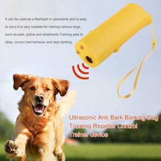 3 In 1 Ultrasone Hond Repeller Hond Trainingen Apparatuur Anti-Barking Insectenwerende Apparaat Hond Bark Stop Repeller Repellent apparaat