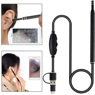 3 In 1 Usb Oor Schoonmaken Endoscoop Visuele Earpick Hd Camera Otoscoop Voor Android Oor Lepel Earpick