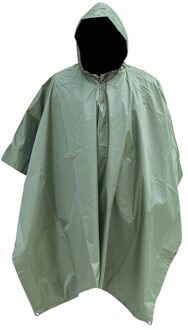 3 In 1 Waterdichte Regenjas Impermeable Camo Hooded Regenhoes Fietsen Bike Regenkleding Poncho Vrouwen Luifel Tent Picknick Mat