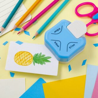 3 In1 Mini Hoek Trimmer Hoek Duurzaam Rounder Punch Diy Papier Cutter Card Scrapbooking Punch R4/R7/R10mm ronde Hoek Trimmer