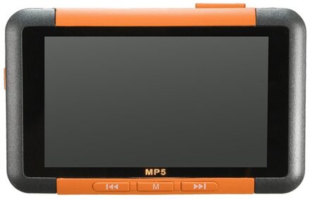 3 Inch Scherm Video Muziek MP5 Speler 8Gb/16Gb Slim Lcd-scherm Media Player Fm Radio Recorder E-Book Reader oranje