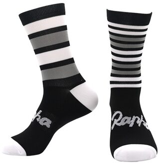 3 Kleur Fietsen Sokken Compressie Sokken Mannen En Vrouwen Sport Voetbal Basketbal Sokken wit