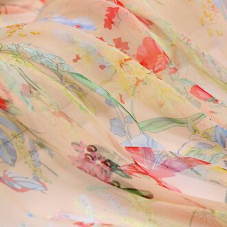 3 kleuren digitaal printen zijde bloem shadow kleurrijke rimpel zijde perspectief natuurlijke zijde zijde doek 2