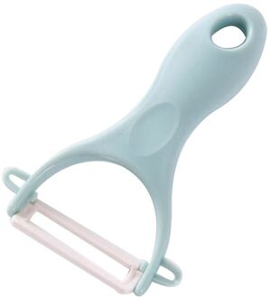 3 Kleuren Keramische Multifunctionele Dunschiller Julienne Cutter Julienne Dunschiller Aardappel Wortel Rasp Keuken Tool Gadgets Blauw