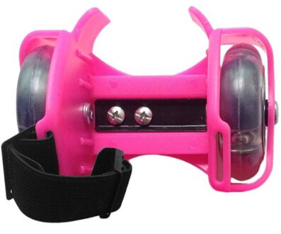 3-kleuren Kleurrijke Knipperende Roller Wervelwind Katrol Flash Wielen Hak Roller Verstelbare Gewoon Rolschaatsen Schoenen kids Adult rood