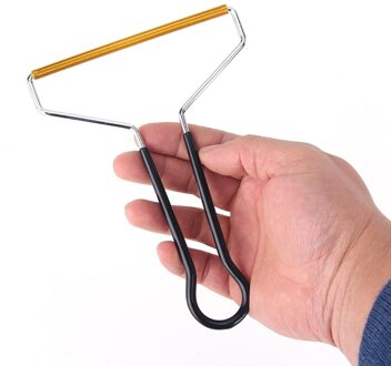 3 Kleuren Mini Draagbare Magnesium Legering Lint Remover Voor Trui Wollen Jas Kleding Stof Manual Scheerapparaat Borstel Removal Tool zwart