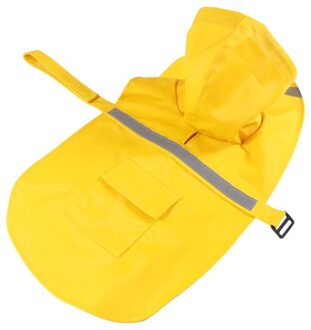 3 Kleuren Waterdichte Hond Regenjas Lichtgewicht Regen Jas Poncho Met Reflecterende Strip Regenjas Voor Honden Grote Size Sneeuw Defensie