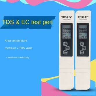 3-Knop Tds Sonde Water Test Pen Ec Geleidbaarheid Test Pen Met Temperatuur Monitoring Pen Hardheid Tester Drie-In-Een