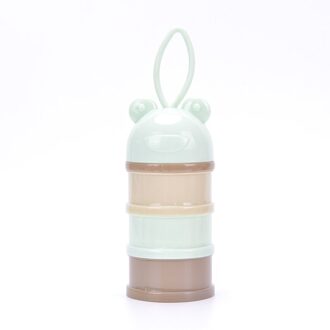 3 Lagen Beer Stijl Draagbare Babyvoeding Opbergdoos Essentiële Granen Cartoon Baby Melkpoeder Doos Waggel Snacks Container GN