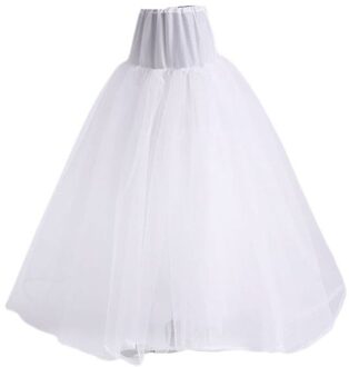 3-Layer Harde Netto Zachte Ondersteuning Geen Hoop Trouwjurk Pluizige Petticoat Bridal Wedding Voering Rok Dames Vrouwen Slip rokken