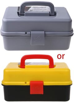 3 Layer Vouwen Hulpmiddel Opbergdoos Draagbare Hardware Toolbox Multifunctionele Auto Reparatie Container Case
