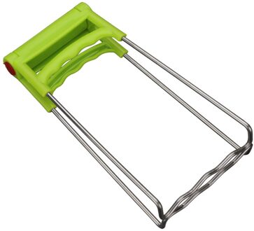 3 Legged Roestvrij Staal Stoomboot Plank Dampende Stand Voor Voedsel Stomen Bakken Braden Ronde Rack Knoedel Lade Koken Tool Clip groen
