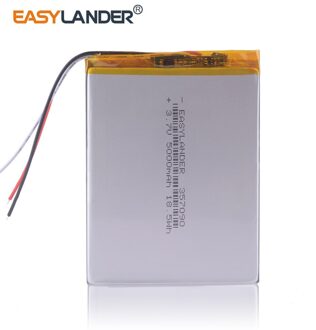 3 Lijnen 357090 5000Mah Batterij Voor Prestigio 3407 4G Prestigio Wize 1177 4G Prestigio Pmp880td Tablet