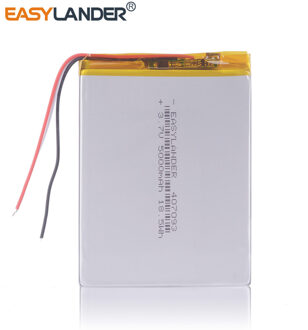 3 Lijnen 407093 3.7V 5000Mah Batterij Tablet Met Bescherming Boord Voor Tablet Wexler Tab 7ID Navigator Prestige