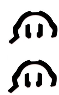 3 M Mouse Skates pads Muis Voeten muizen glide voor ROCCAT KONE XTD Max Customization Gaming Muis 0.6mm 2 sets/pak