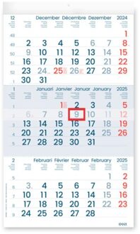 3-Maandskalender 2021 Manager meertalig