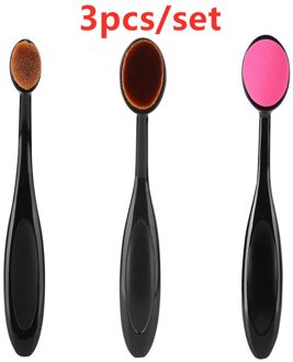 3 Maten Glad Blending Borstels Tekening Schilderen Make-Up Kwasten Platte Kit Voor Diy Scrapbooking Kaarten Maken Handgemaakte Gereedschap afbeelding 4