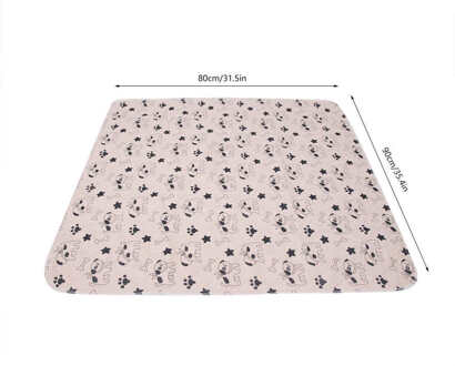 3 Maten Herbruikbare Waterdicht Puppy Hond Kat Pee Bed Pad Tapijt Urine Pet Trainging Mat L