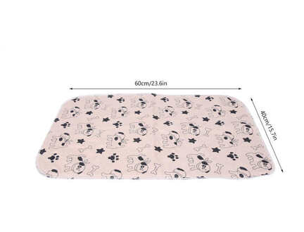 3 Maten Herbruikbare Waterdicht Puppy Hond Kat Pee Bed Pad Tapijt Urine Pet Trainging Mat S