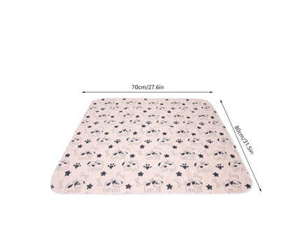 3 Maten Herbruikbare Waterdicht Puppy Hond Kat Pee Bed Pad Tapijt Urine Pet Trainging Mat