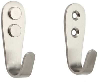 3 Maten Rvs Deur Haken Opknoping Hanger Holder Voor Opknoping Jas Doek Badkamer Voedsel In Keuken thickness 1