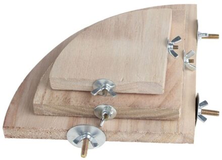 3 Maten Vogel Papegaai Houten Platform Stand Rack Speelgoed Hamster Tak Zitstokken Voor Vogelkooi Speelgoed Dierbenodigdheden