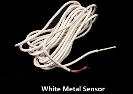 3 Meter Verwarming Thermostaat Probe Sensor Voor Warme Vloer Temperatuur Controller wit Metal sensor