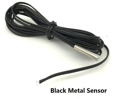 3 Meter Verwarming Thermostaat Probe Sensor Voor Warme Vloer Temperatuur Controller zwart Metal sensor