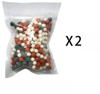 3 Modi Bad Douche Verstelbare Jetting Douchekop Hoge Druk Saving Water Badkamer Nozzle Anion Filter Handheld Douche 2 bags beads