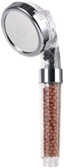 3 Modi Bad Douche Verstelbare Jetting Douchekop Hoge Druk Saving Water Badkamer Nozzle Anion Filter Handheld Douche nieuw wit