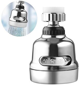 3 Modi Kraan Beluchter Waterbesparing Hoge Druk Filter Spuit Nozzle 360 Graden Draaien Diffuser Beluchter Flexibele # T2